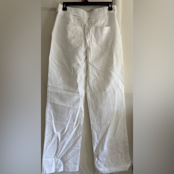 Wide Leg White Pants - Picture 3 of 6